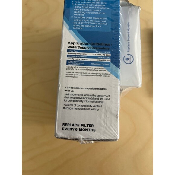 PurePlus Refrigerator Water Filters PP RWF1200A 3 Pack & AF004 Air Filters NEW - Picture 4 of 4